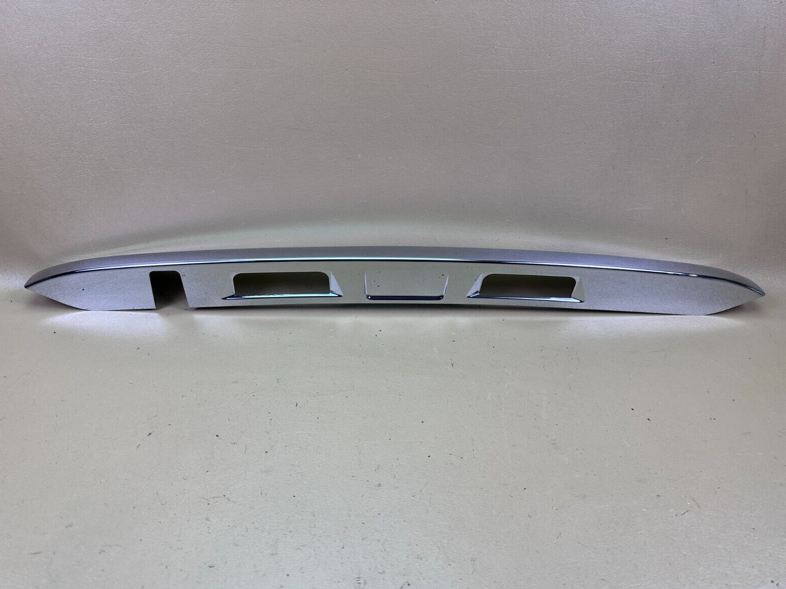 NEW 2013-2016 SUBARU IMPREZA REAR TRUNK LID MOLDING TRIM CHROME OEM 91112FJ180