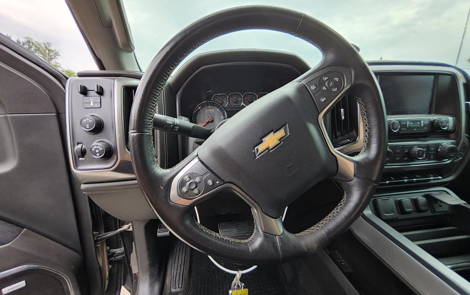 CHEVROLET SILVERADO 2500 PICKUP 2015-2019 RIGHT CENTER PILLAR CREW CAB 1667165