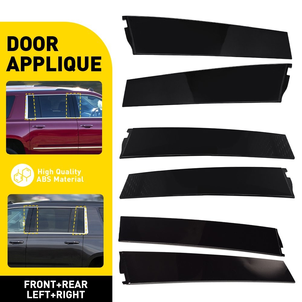 926-241 926-242 B Pillar Door Trim Molding Kits For Cadillac Chevy GMC US Ship