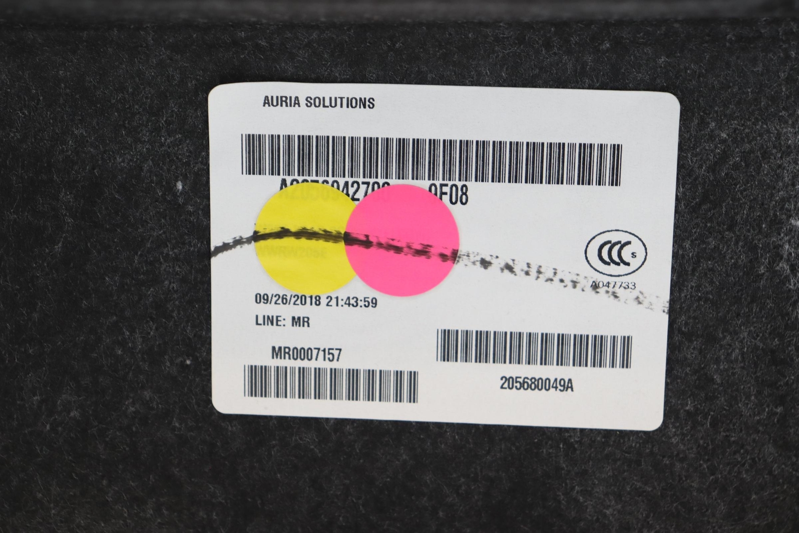 2019 – 2021 MERCEDES C300 W205 REAR TRUNK FLOOR STORAGE COMPARTMENT BOX OEM