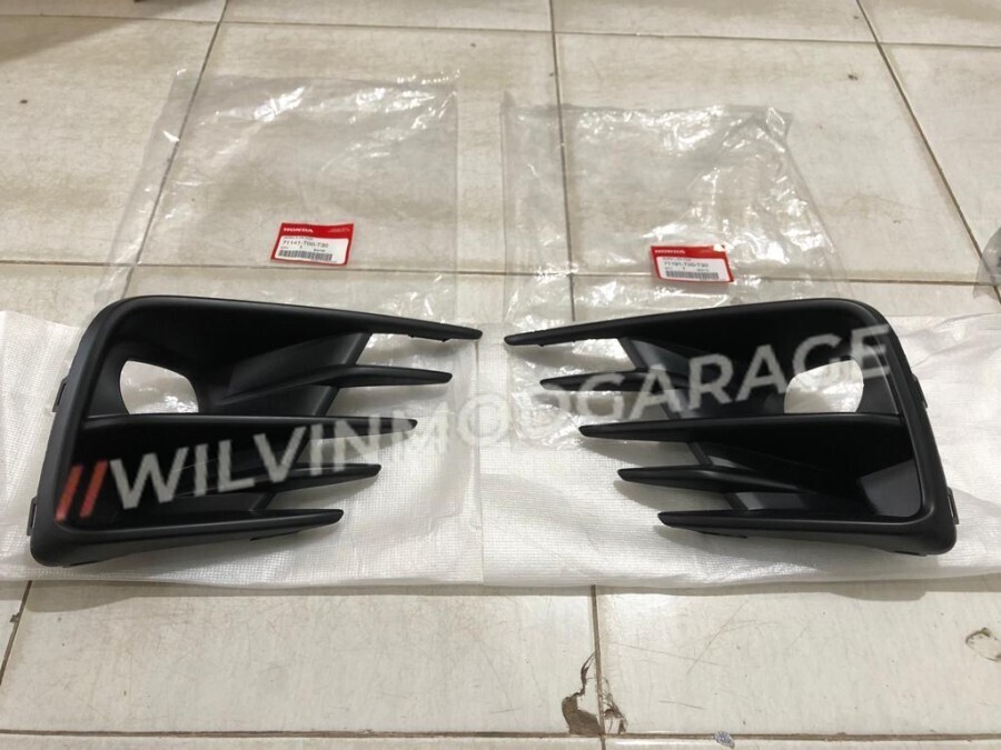 Genuine 1 Set L R Front Foglamp Cover 2021-2023 Honda City GN2 Made in Thailand