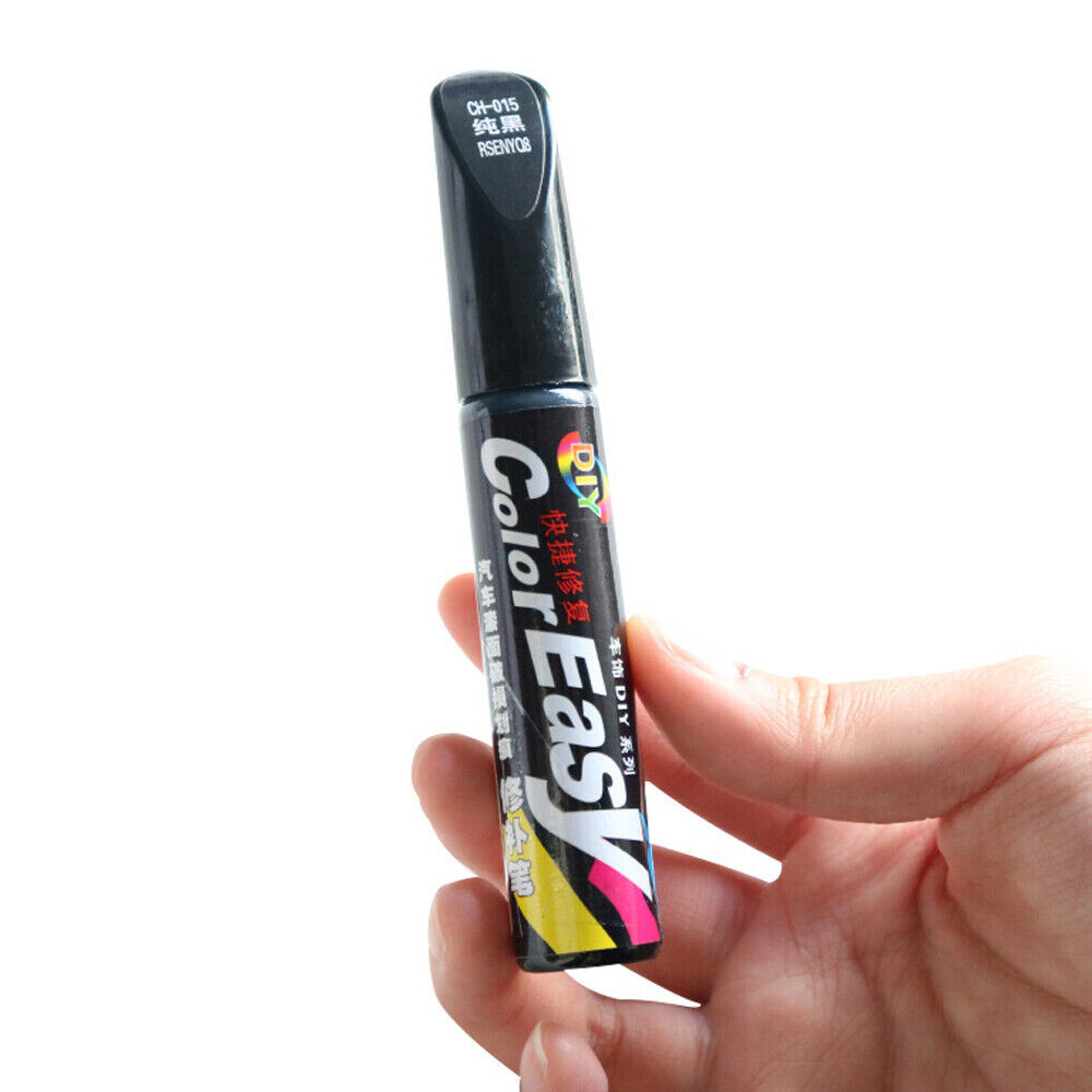 Black Car Paint Repair Pen Scratches Remover Touch Up Coat Applicator Fix Tool