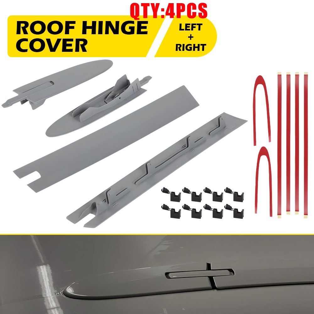 4Pcs Left + Right Convertible Roof Top Hinge Cover For BMW F33 430i M4 E93 4-20X