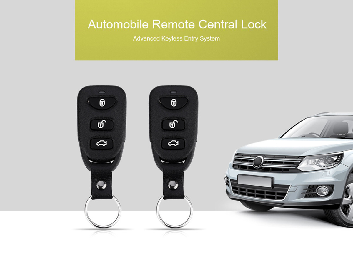 Car Remote Central Kit Door Lock Locking Keyless Entry System DC 12V