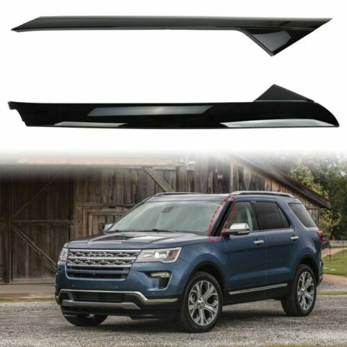 For 2011-19 Ford Explorer Windshield Outer Trim Pillar Molding Right &Left Side