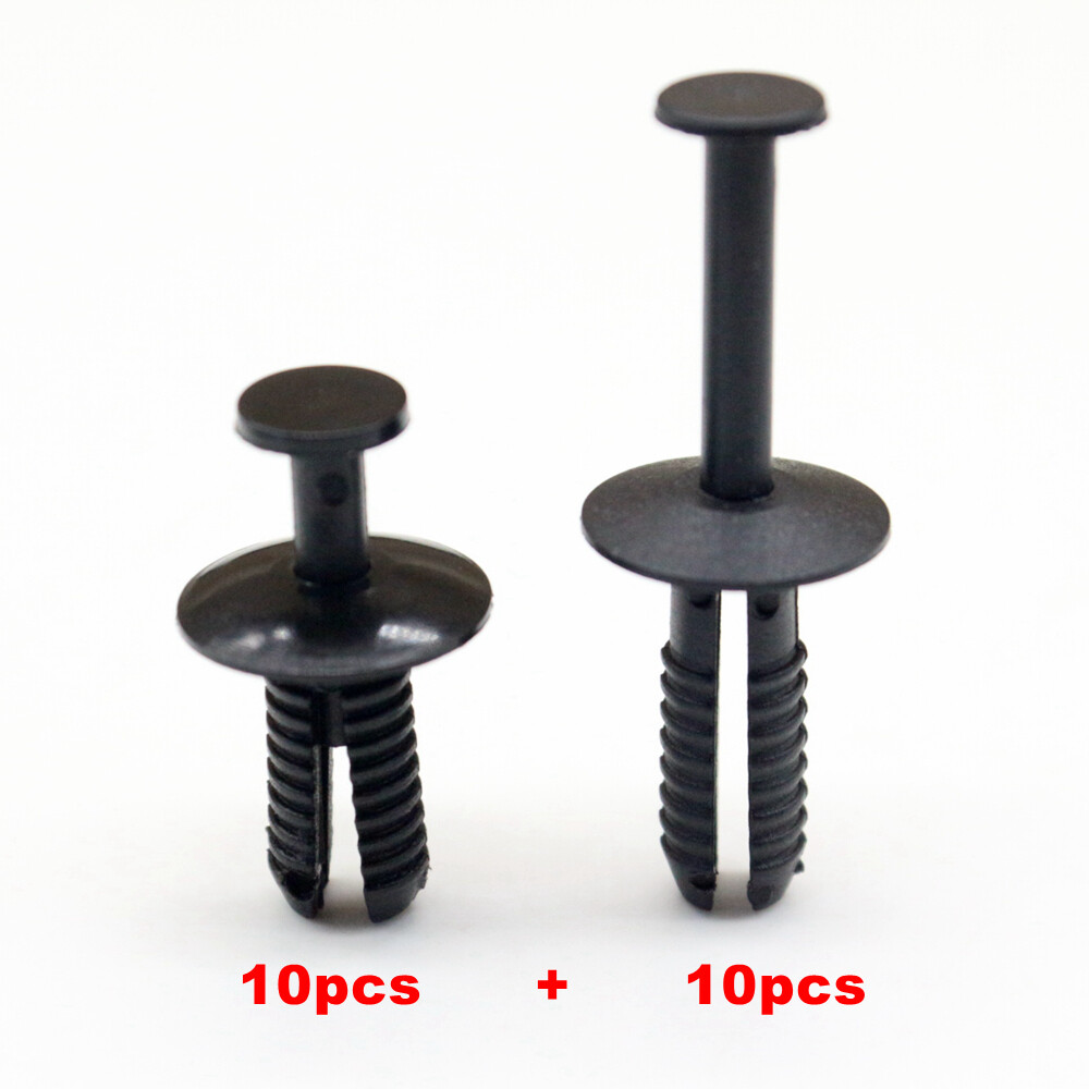 SET OF 20 Expanding Rivet Clips Push-Type Retainer For BMW E30 E39 E46 E53 E60