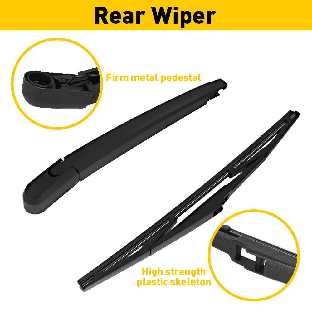 1-10Set Rear Windscreen Wiper Arm w/ Blade For MAZDA CX5 2013-16 Back Windshield