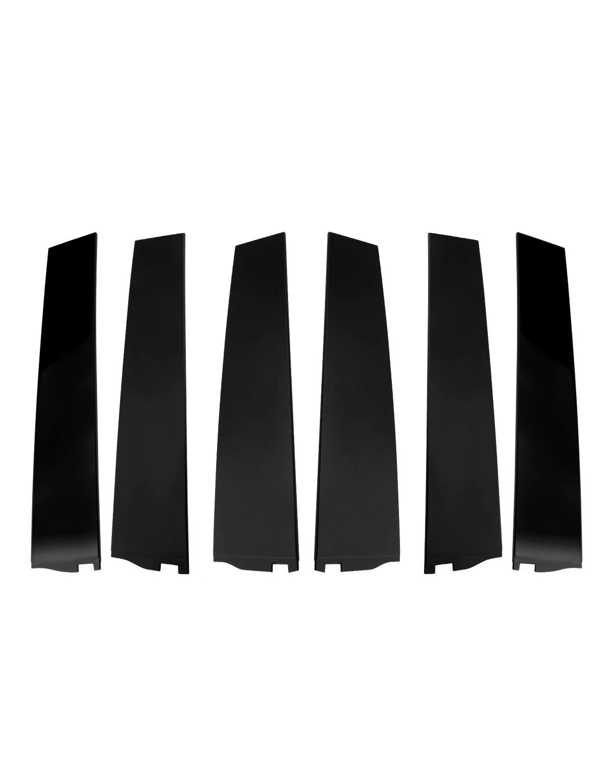 Door Window B/C Pillar Trim Molding For 15-18 Chevy Suburban GMC Yukon Cadillac