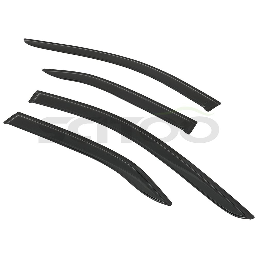 Acrylic Window Visor Vent Rain Guard For 2007-2011 Toyota Camry Sedan 4-Door
