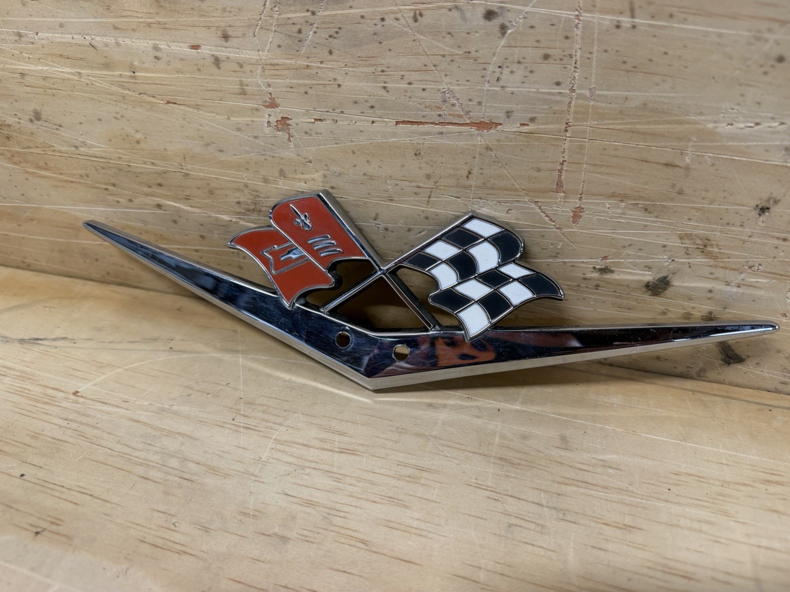 1950’s 1959 Chevrolet Car Parts HOOD Emblems Badges Trim Vintage 3759108 BLCE