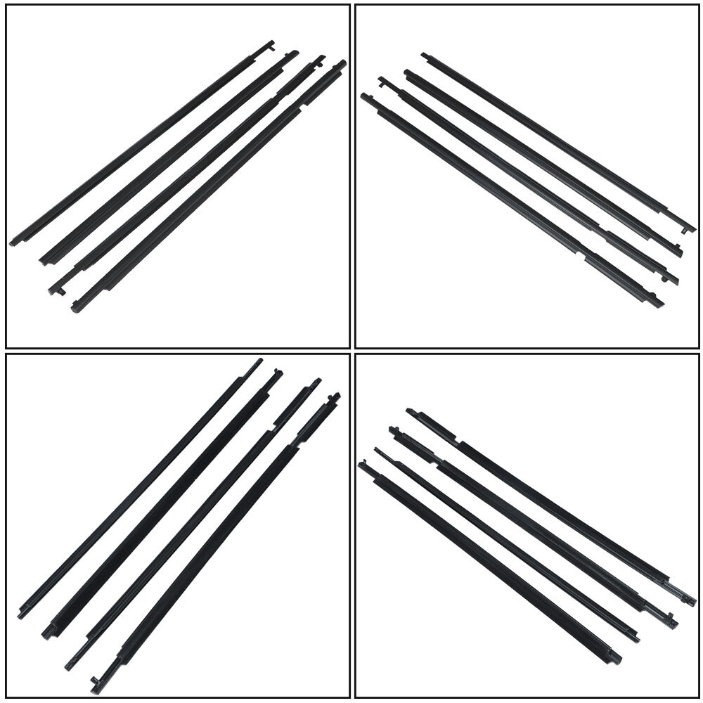 New Window Weatherstrip Seal Belt Outer Molding Trim For Toyota RAV4 2006 -2008