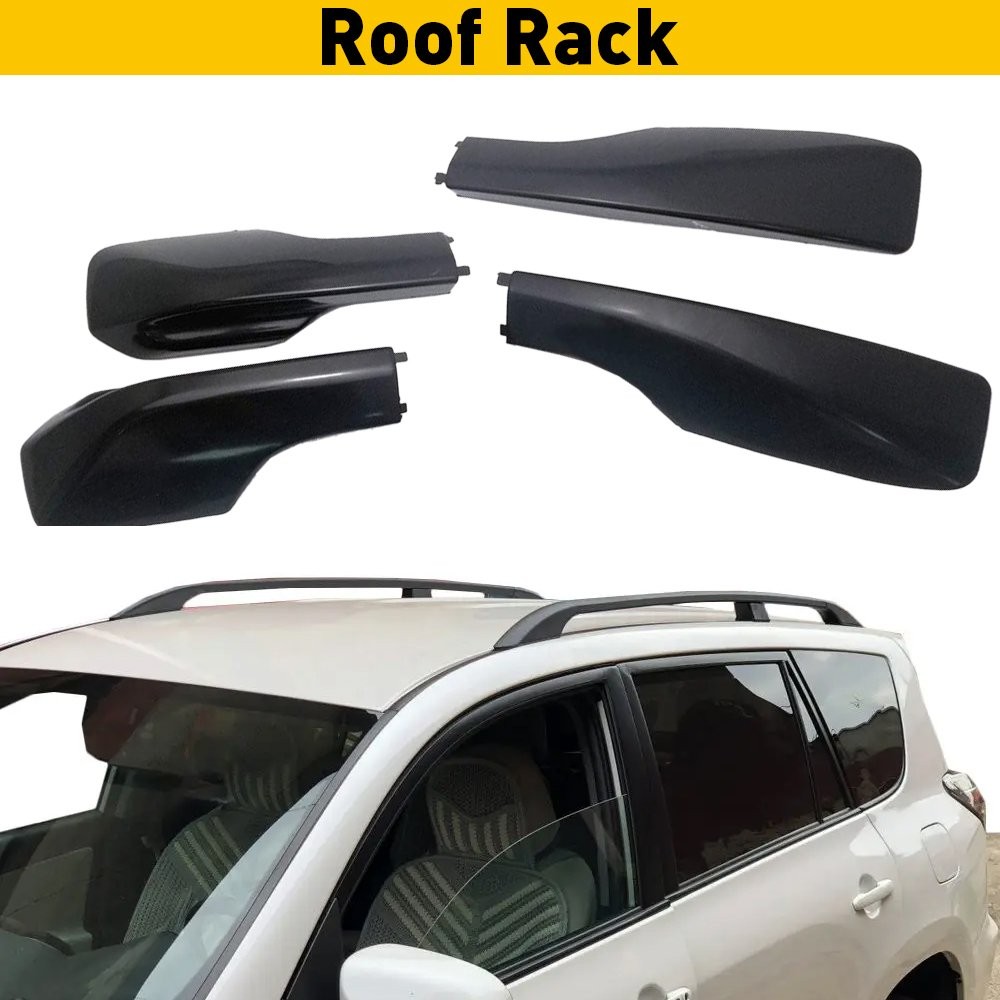 Roof Rack Cover Rail End Shell Cap Trim For TOYOTA RAV4 2001 – 2005 2004 2003 02