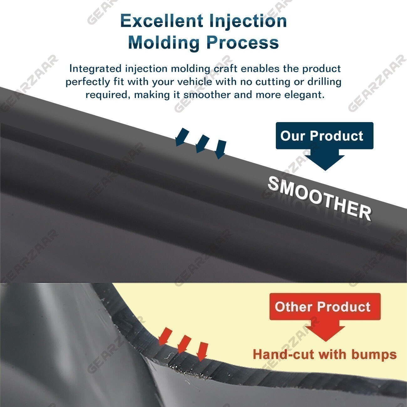 Window Visors Rain Guards Deflectors For 2019-2024 Nissan Altima JDM Mugen Style
