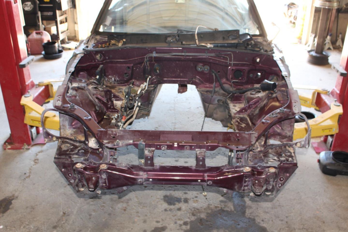 99-05 Mazda Mx-5 Miata NB Front Radiator Core Support Cut