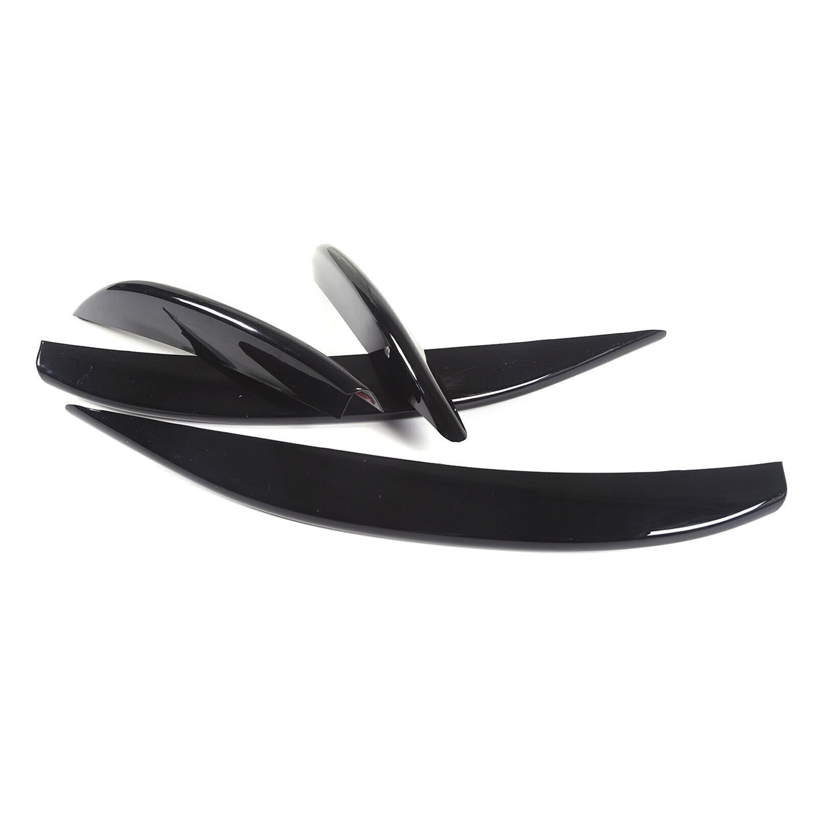 Glossy Black Front Fog Light Trim For Mercedes Benz E Class W214 2024