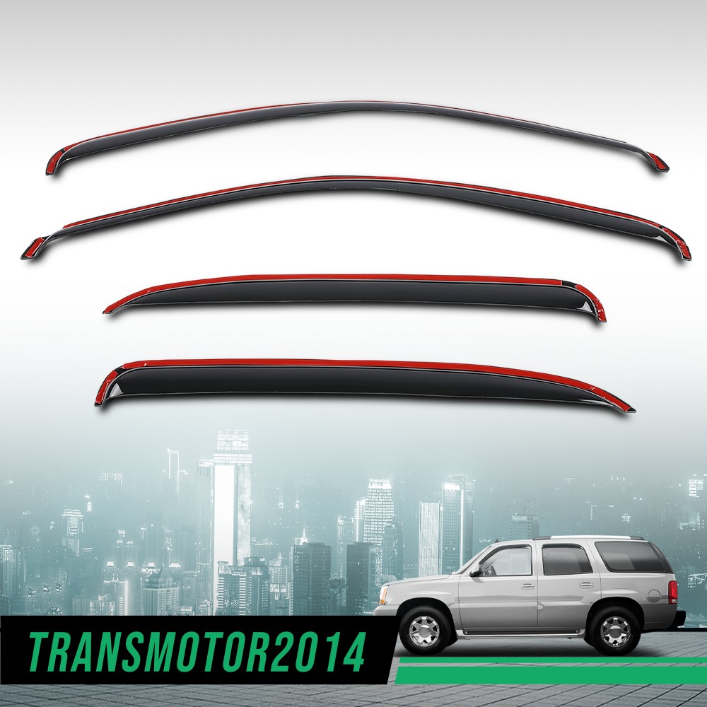 Fits 2000-2006 Chevy Tahoe/GMC Yukon/Cadillac Escalade Window Visor Rain Guards
