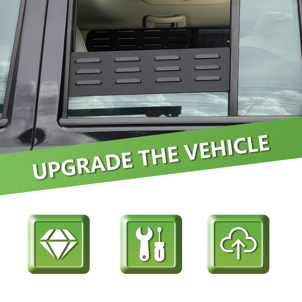 Aluminum Alloy Exterior Decor Accessorie Trim Cover Kit For Jeep Commander 06-10