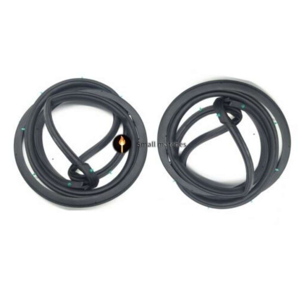 4 Pcs Door weatherstrip On door Sllence Opening Gasket For 1994-1997 Accord