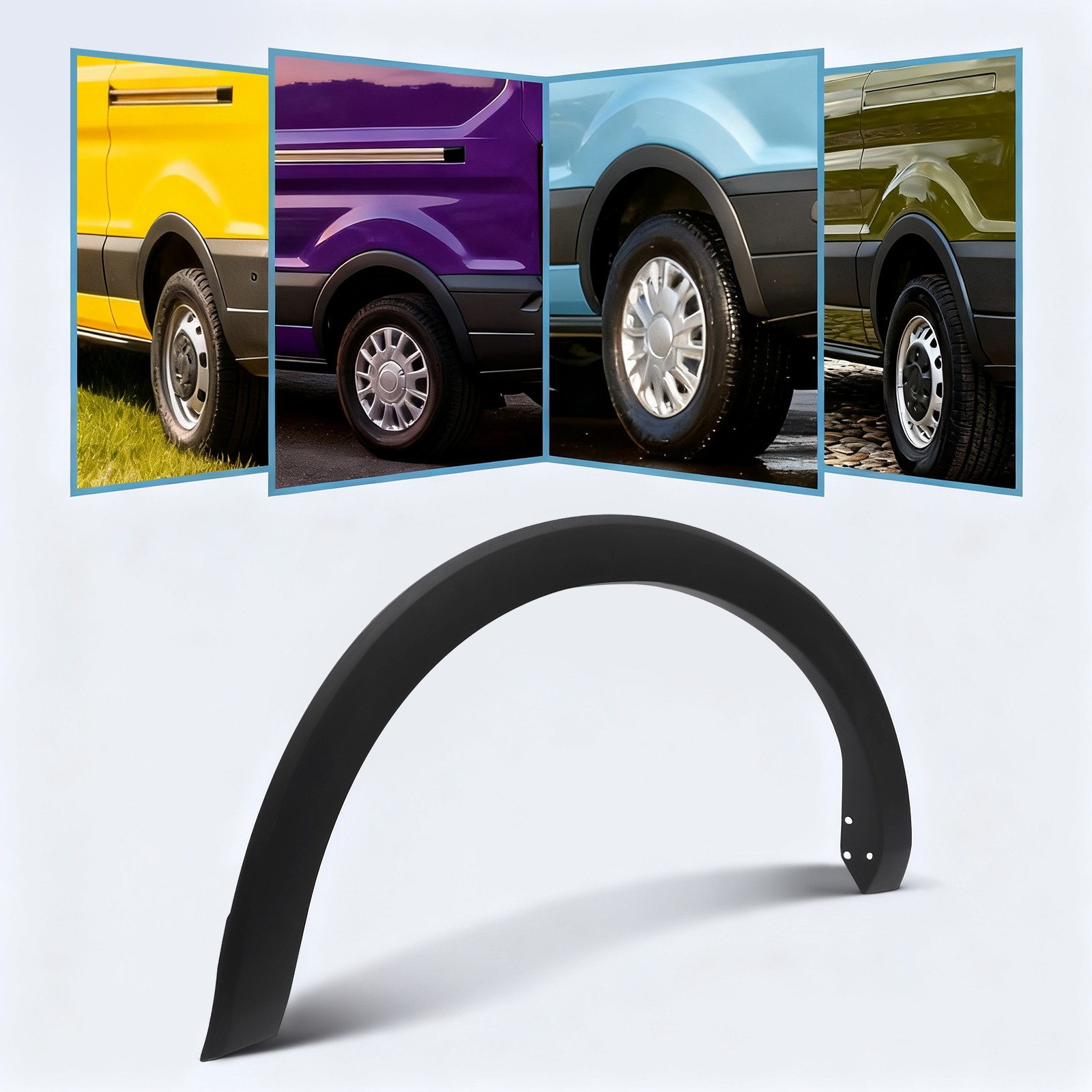 Rear Left Fender Trim Wheel Arch Molding For 2015-2022 Ford Transit 150/250/350
