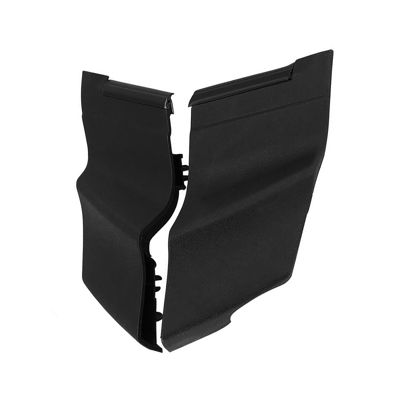 2PCS Front Windshield Wiper Cowl Extension Trim For Toyota Yaris 2006-2010