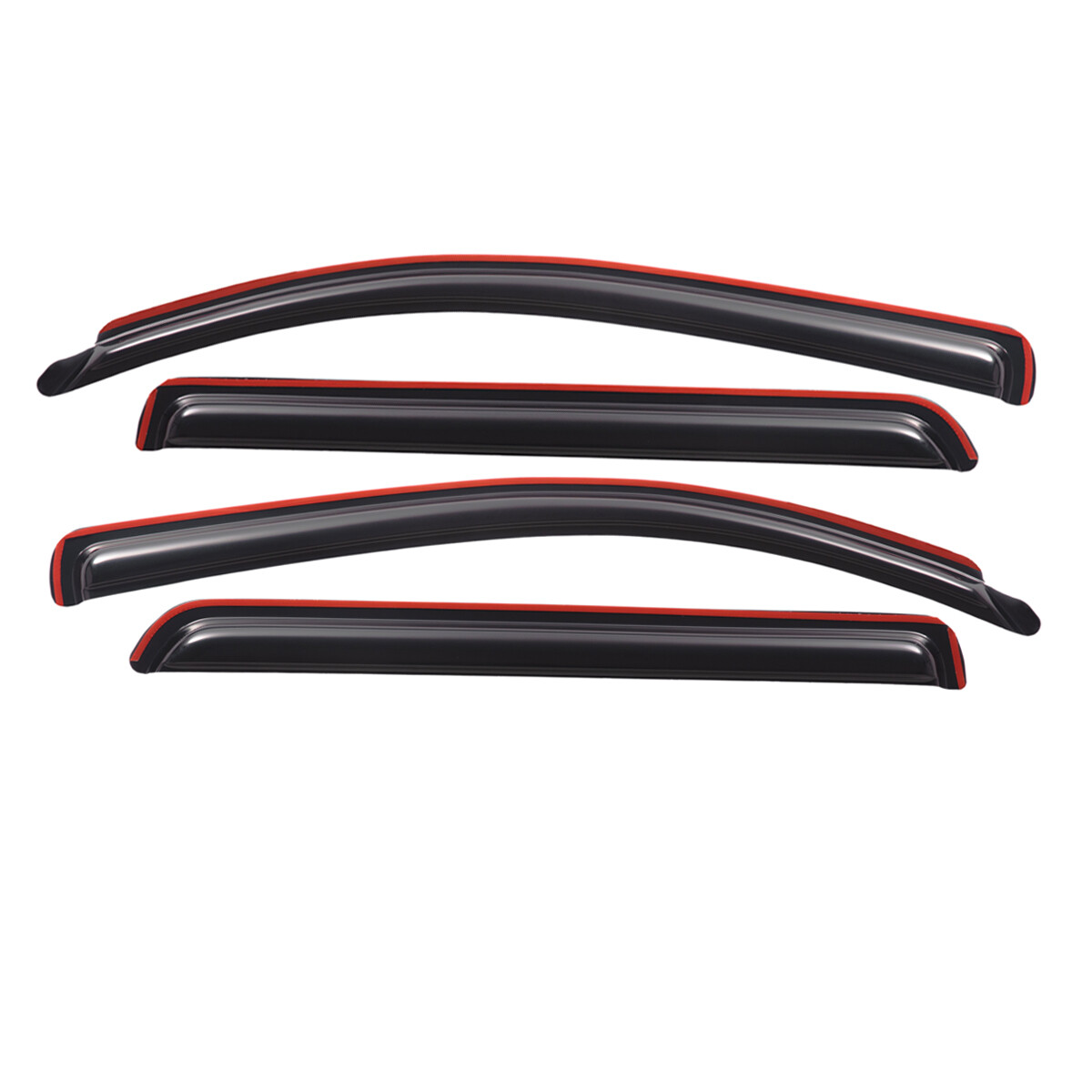 For 2008-2022 Toyota Sequoia In-Channel Rain Guard Window Vent Visor Deflector