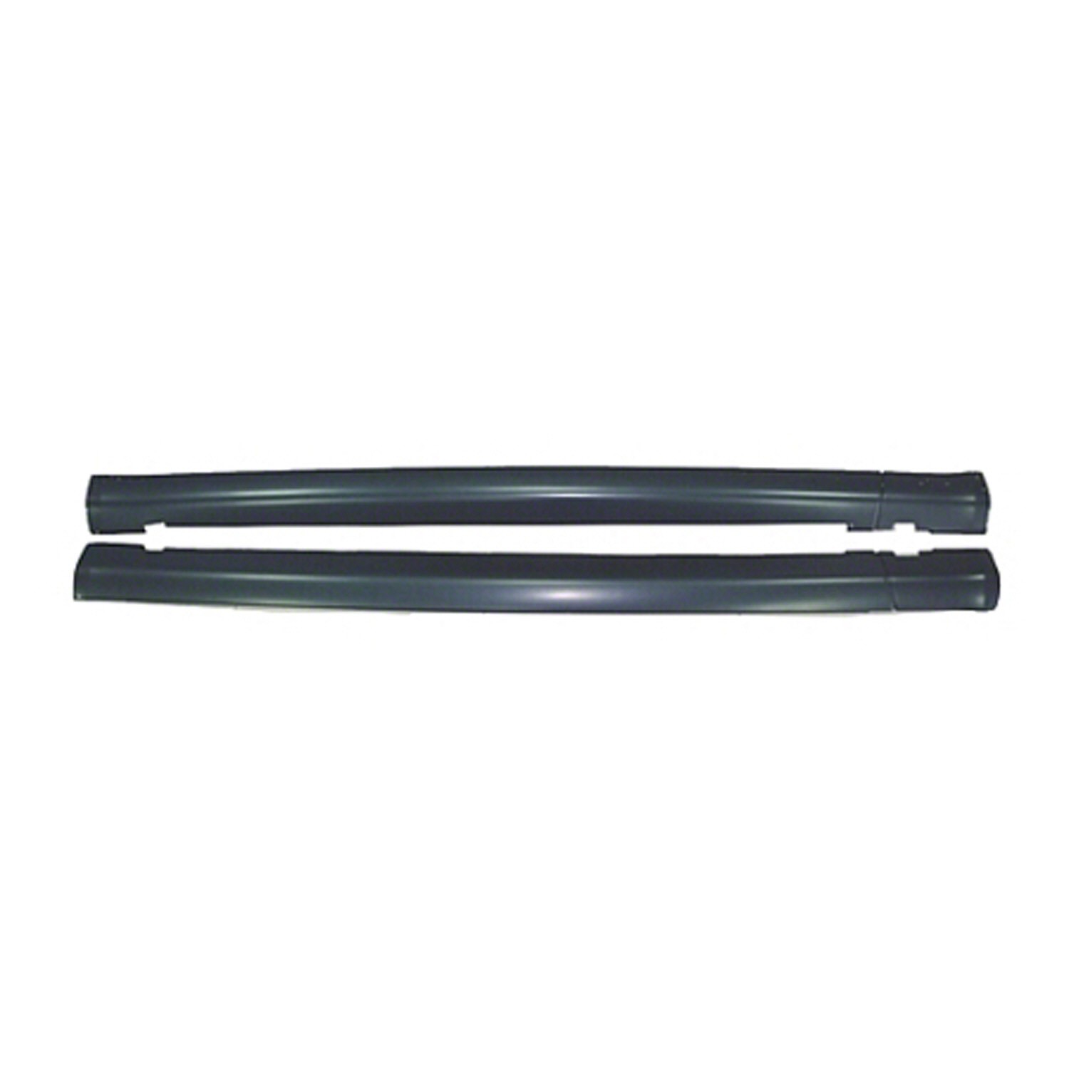 ROCKER PANEL MOLDING SET; DRIVER AND PASSENGER SIDE; MATTE/SMOOTH MADE OF