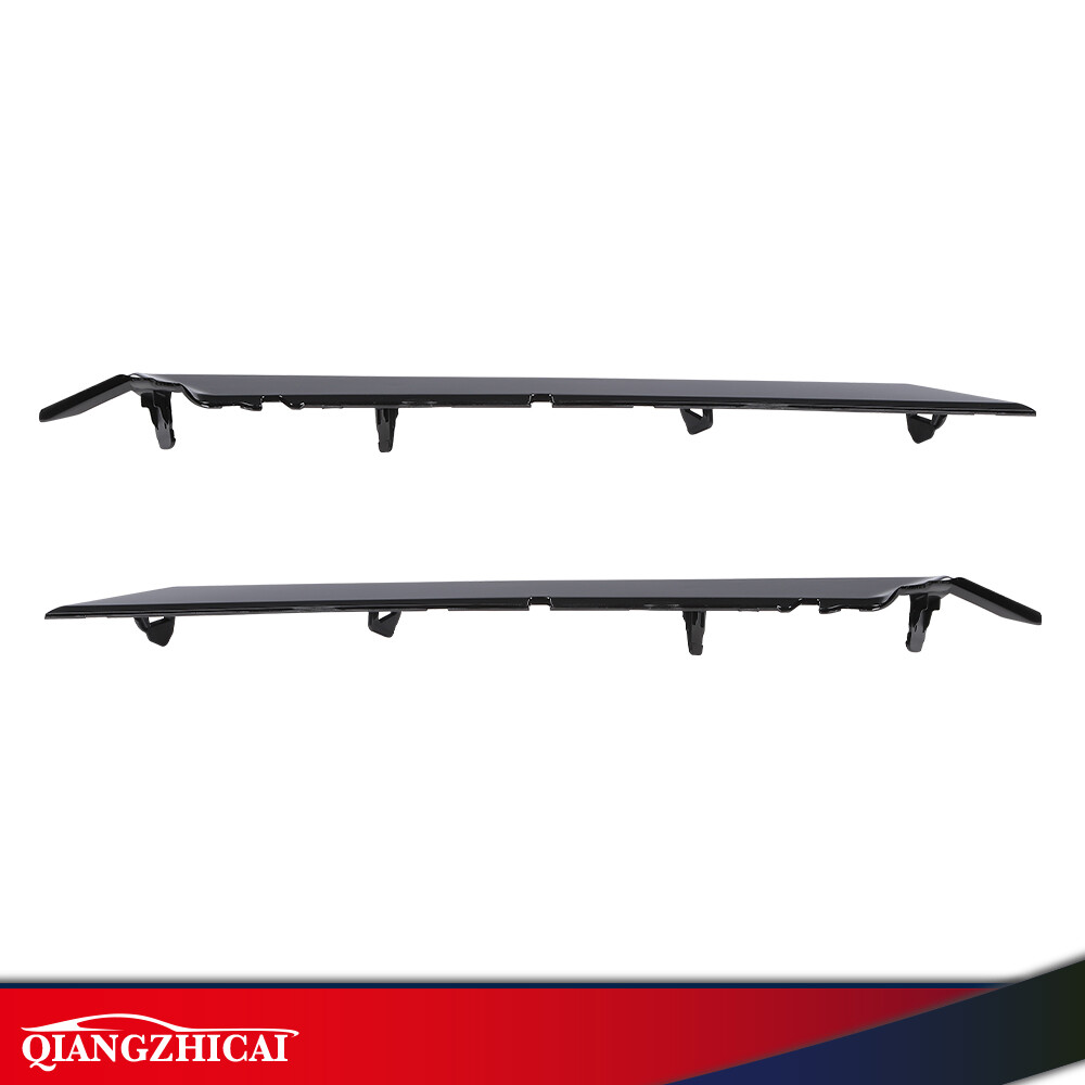 Front Grille Headlight Trim Molding Pair Fit for 2018-2022 Toyota Camry SE/ XSE