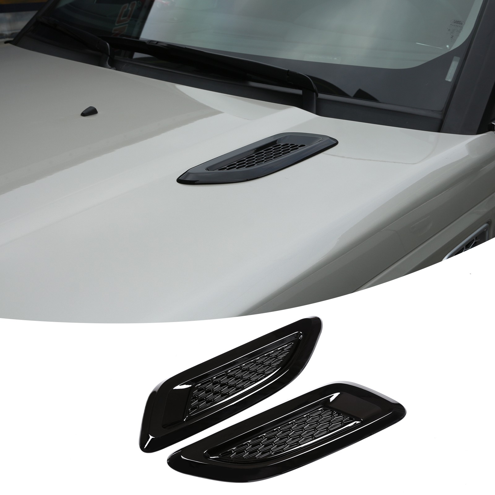 For Range Rover Sport 2014-2018 Hood Air Intake Trim Panel Black