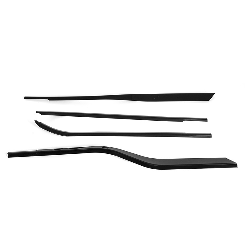 4PCS L+R Black Window Molding Bottom Sill Trim Strip For 2015-2020 Ford F150US