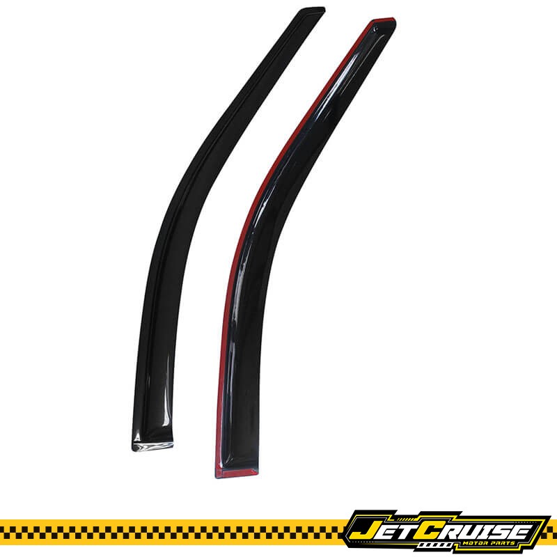 Fits 96-07 Chrysler Town & Country Caravan Slim Type Acrylic Window Visors 2Pc