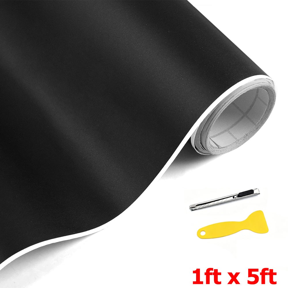 Universal For INFINITI Matte Black Vinyl Wrap Film Self Adhesive Air Release