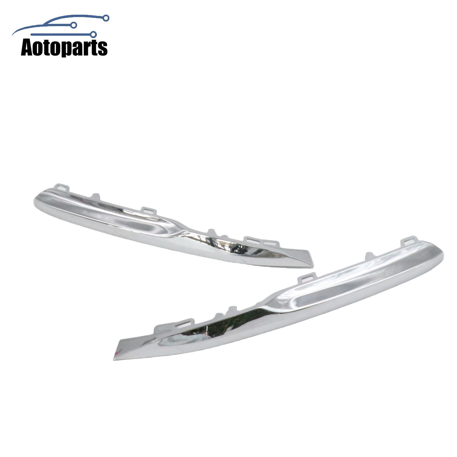 Front Bumper Trim Set Driver & Passenger For BMW F30 320i 328d 330e 330i 340i
