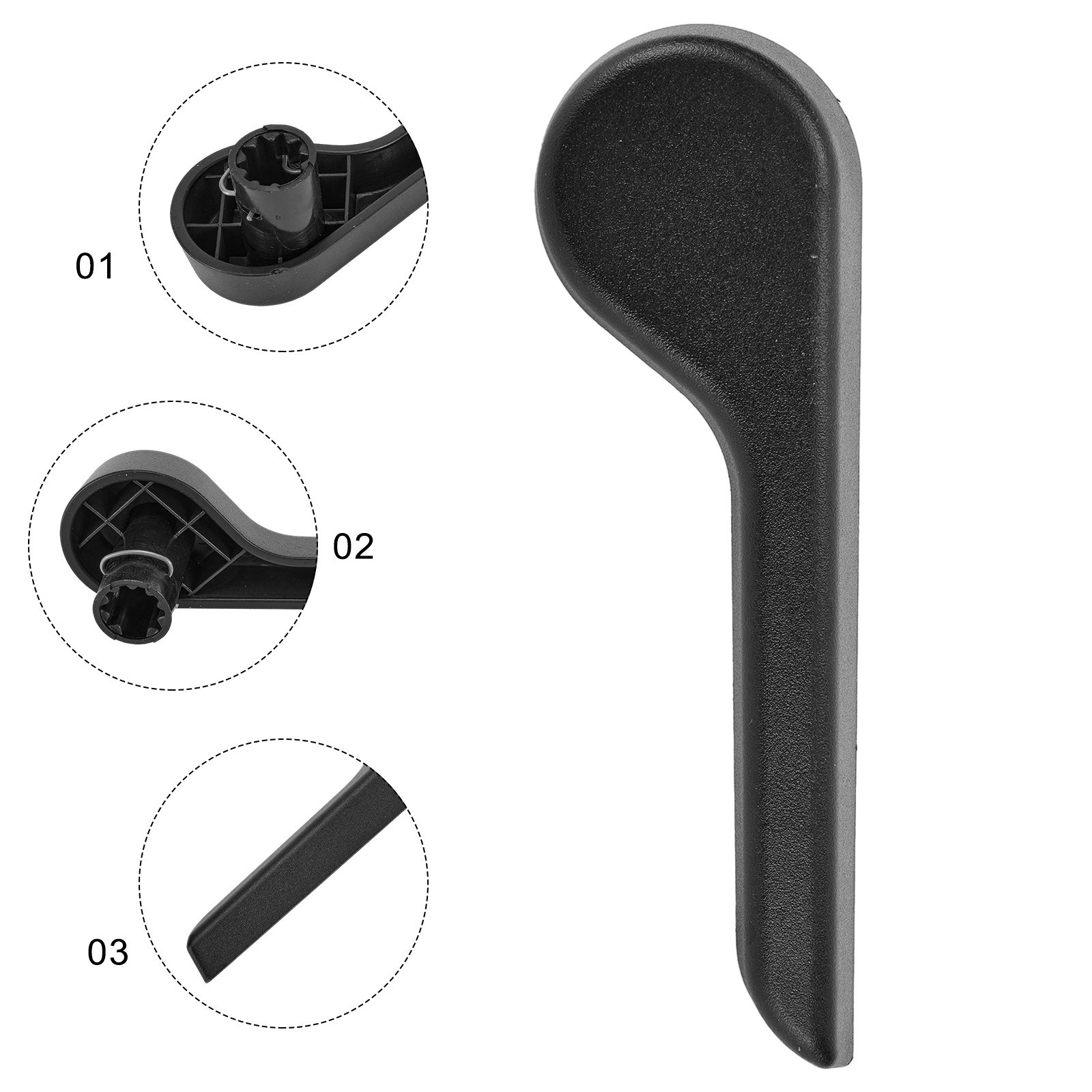 RH & LD Seat Adjuster Lever Handle Built to Strict Quality Control Standards