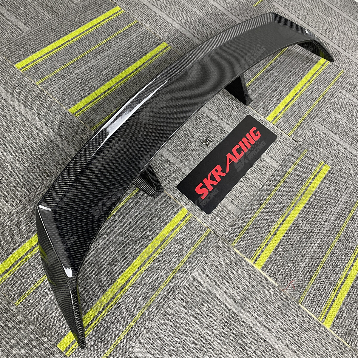 Fit Hyundai Elantra 4DR Sedan Carbon Fiber/Unpainted FRP Trunk Spoiler Lid Wing