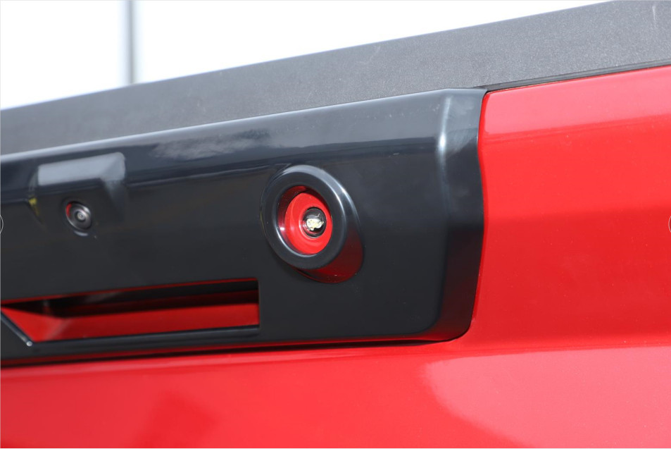 Black Rear Tailgate Door Handle Decor Cover Trim For Ford F150 2021+ Accessories