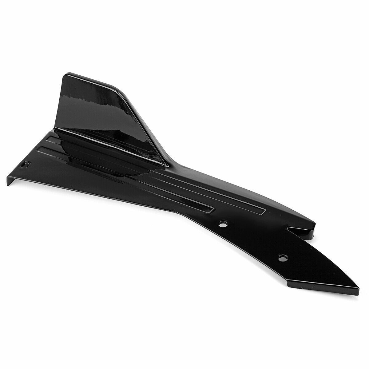 For Honda Accord Rear Bumper Lip Diffuser Splitter Spoiler Glossy Black