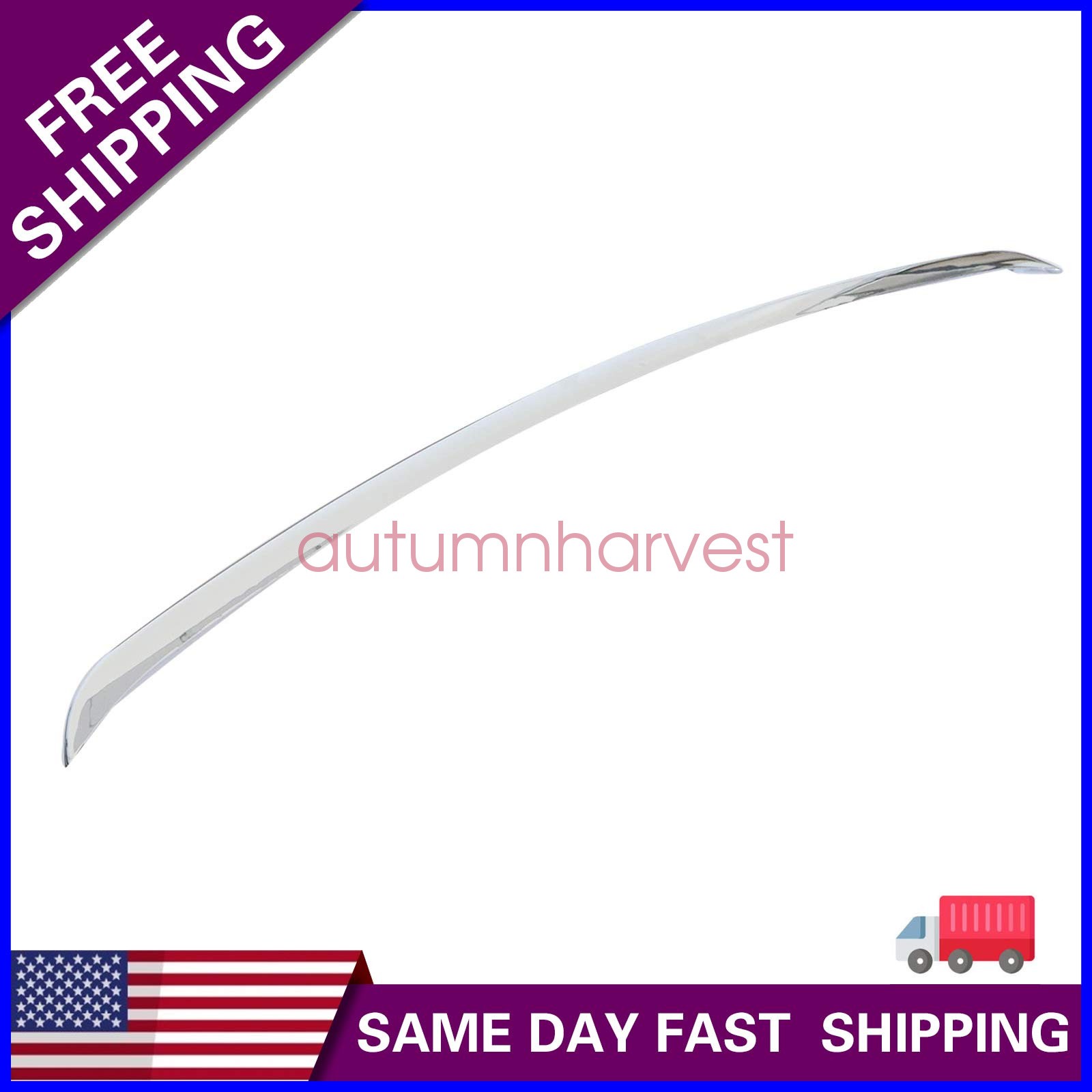 Fit For Chrysler 300 2005-2010 Rear Bumper Trim Chrome Plastic 4805940AA