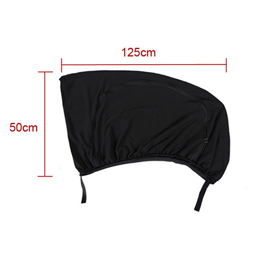 2Pcs Front Car Window Screen Mesh Cover Mosquito Net UV Protection Accessories