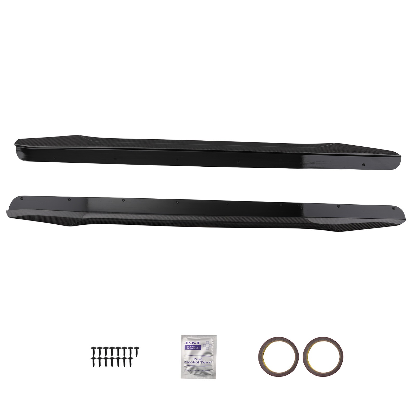 Side Skirt for Cadillac CTS-V 4Door 2009 2010 2011 2012 2013 2014 Carbon Fiber