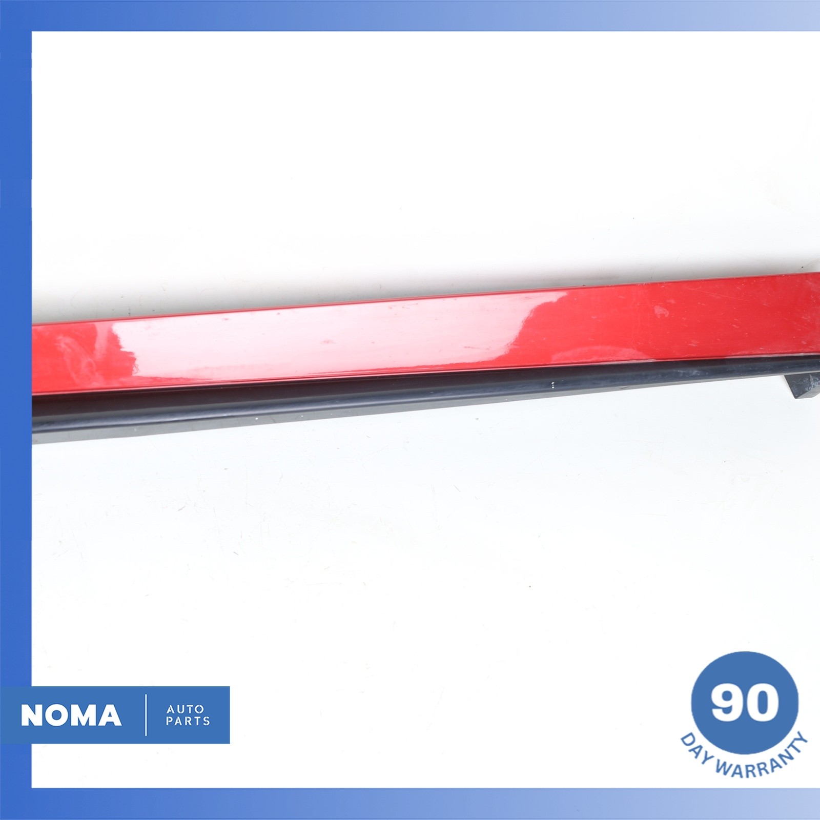 17-20 Jaguar X760 XE Sport Right Side Skirt Rocker Molding Panel Red OEM