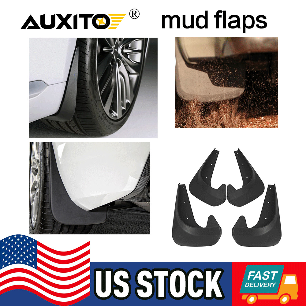EVA Plastic solid Mud Flaps Splash Guards Car Front & Rear Fender Waterproof