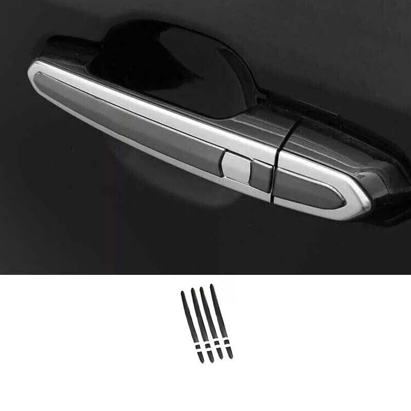 Black Handle Cover Side Door Steel For Cadillac CT4 CT6 XT4 XT5 XT6 ATS XTS