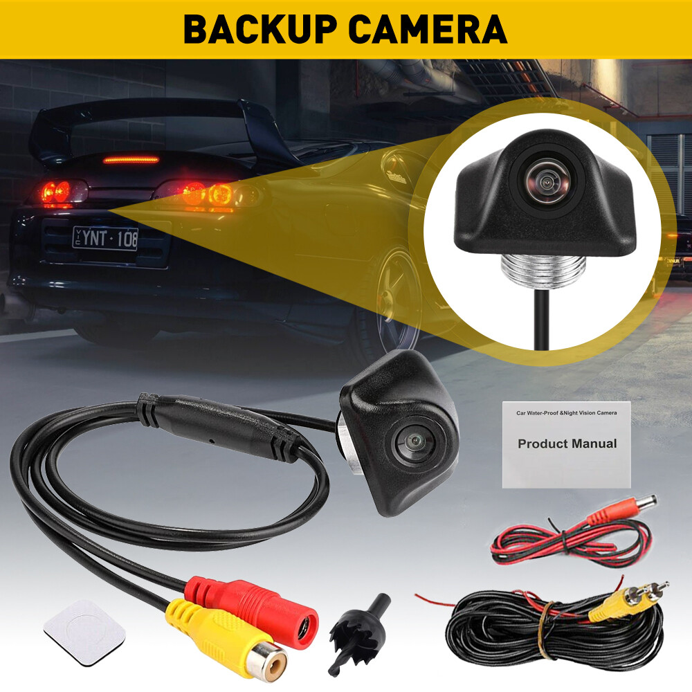 Car Rear View Reverse Camera Parking Backup Cam HD Night Vision Waterproof 170°