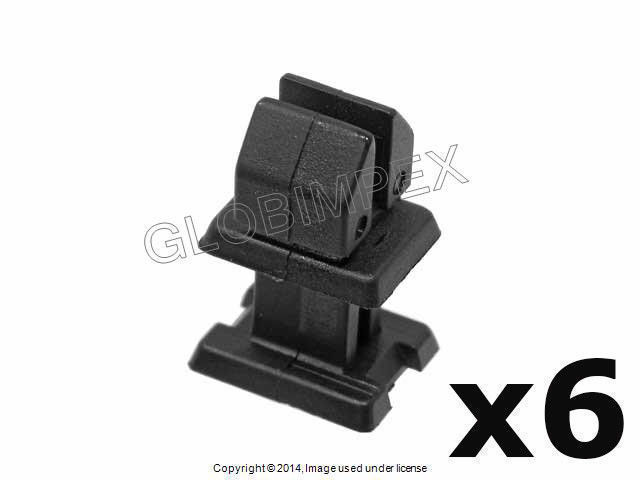 Mercedes w124 r129 Trunk Panel Rivet (6) AUVECO +1 YEAR WARRANTY