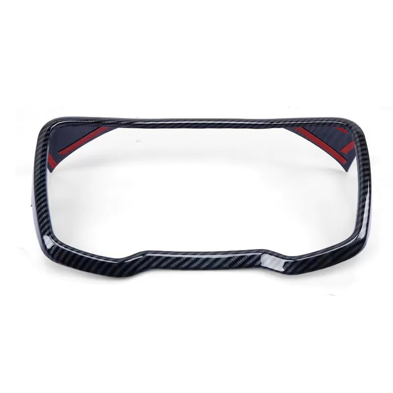 For Toyota Corolla 2019-2024 Carbon fiber ABS Dashboard decor frame Trim