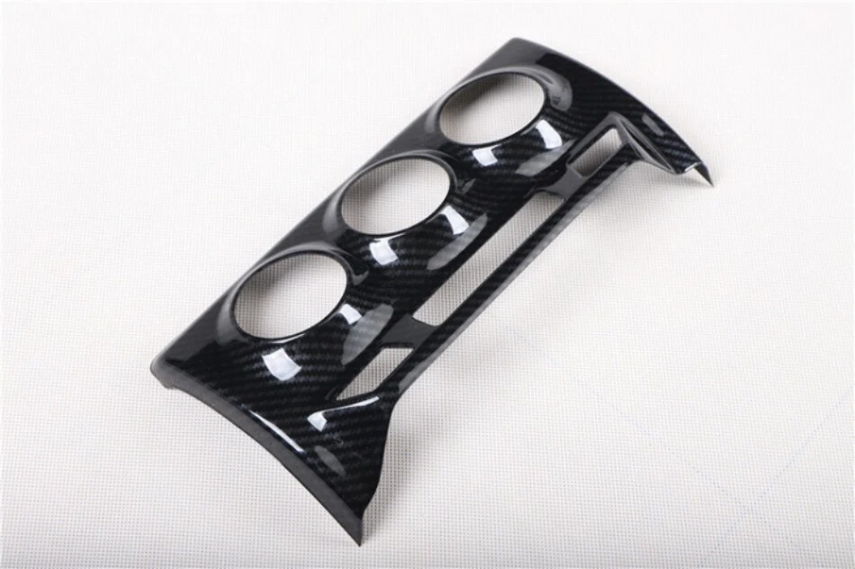 For Toyota Yaris L Vios 2014-2015 ABS Carbon Fiber Interior Gear Steering Wheel