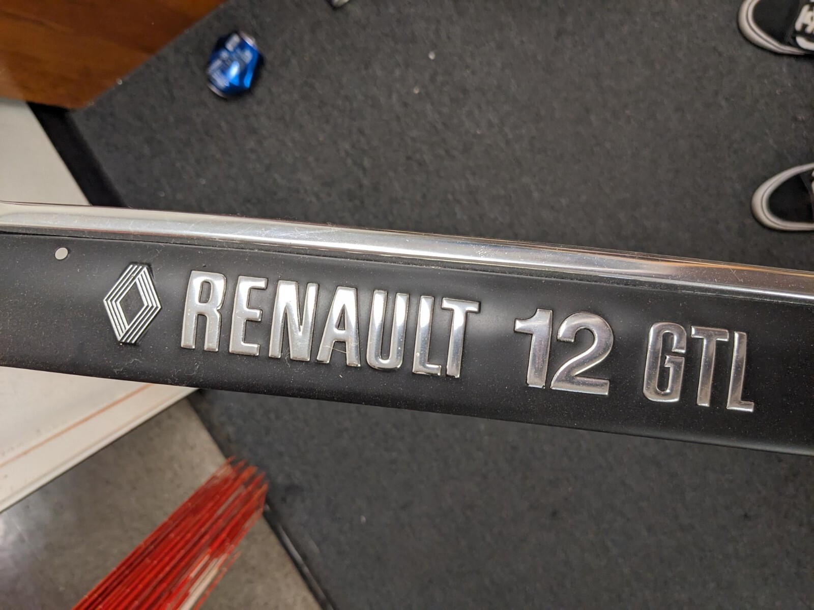 1970-1976 RENAULT 12 GTL REAR TRUNK TRIM OEM GENUINE NOS NEW OLD STOCK