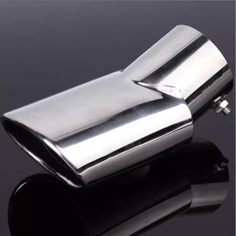 Stainless Steel Rear Round Exhaust Pipe Trim For NISSAN PATHFINDER 2022-2024