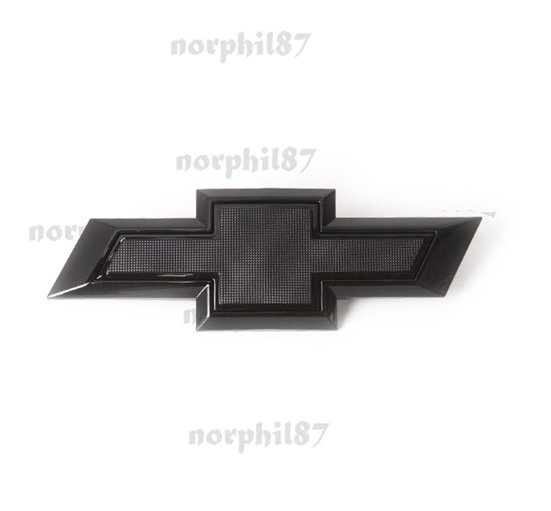 2021-2026 Suburban or Tahoe Rear Custom Gloss Black Bowtie Emblem PT 0781590