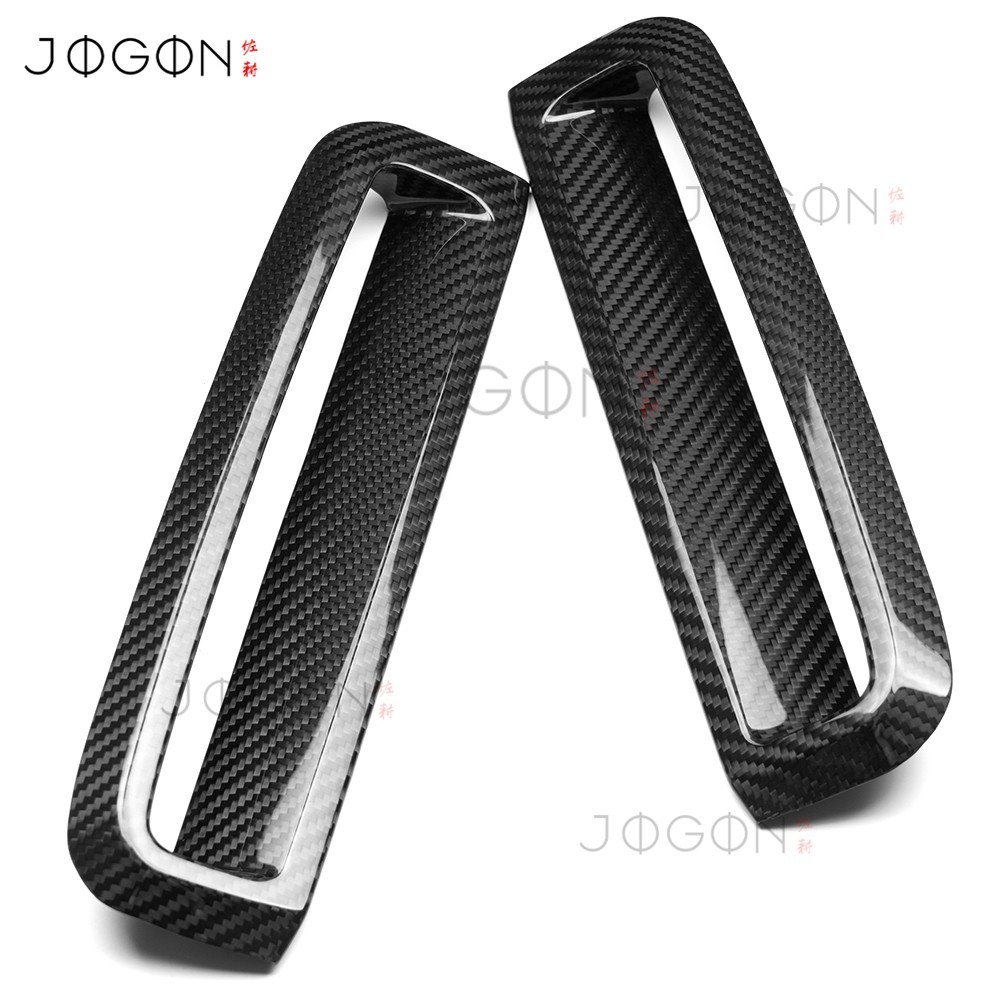 For BMW G26 i4 M440i Gran Coupe Carbon Front Fog Light Grille Side Vent Cover